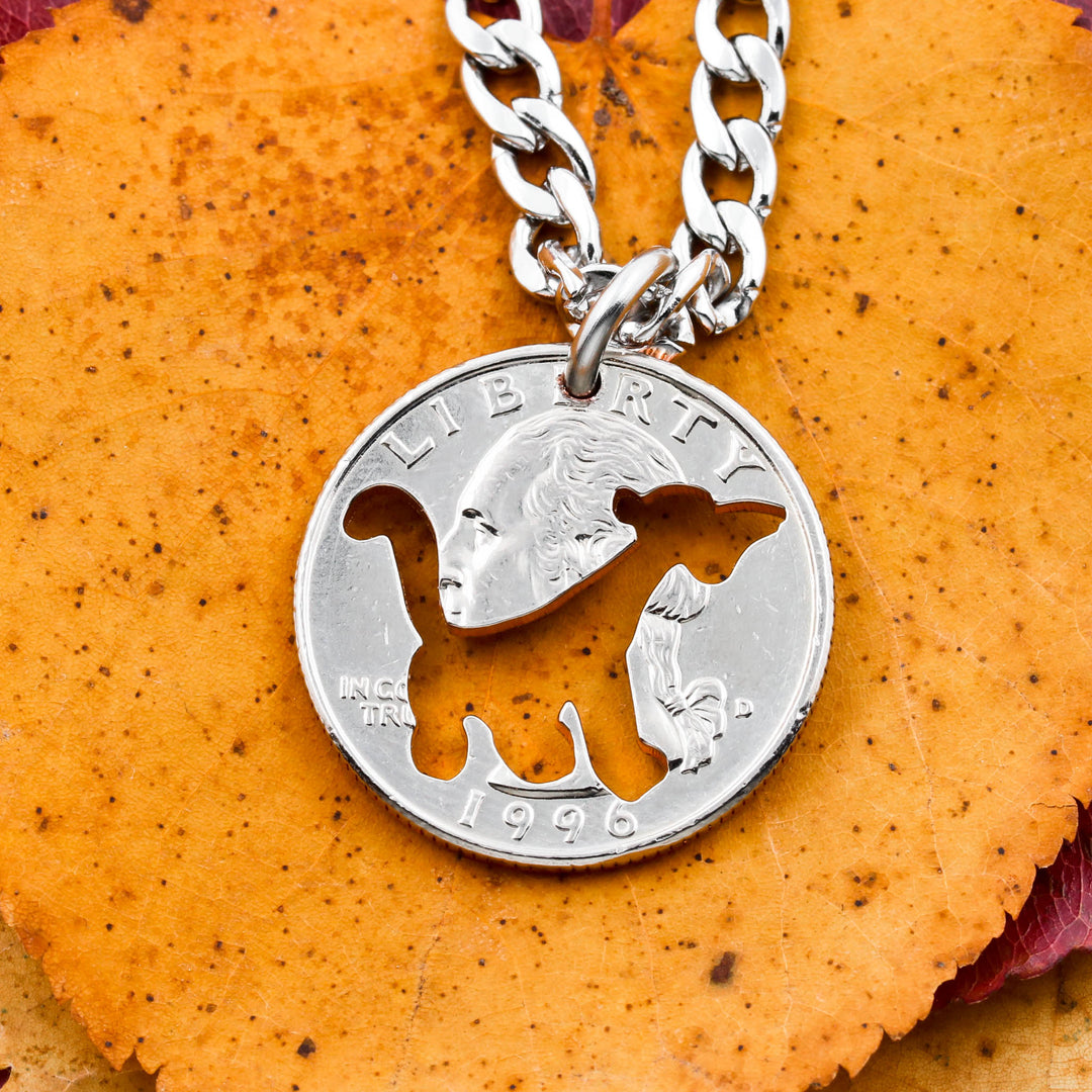 Tigger from Winnie the Pooh Necklace Namecoins