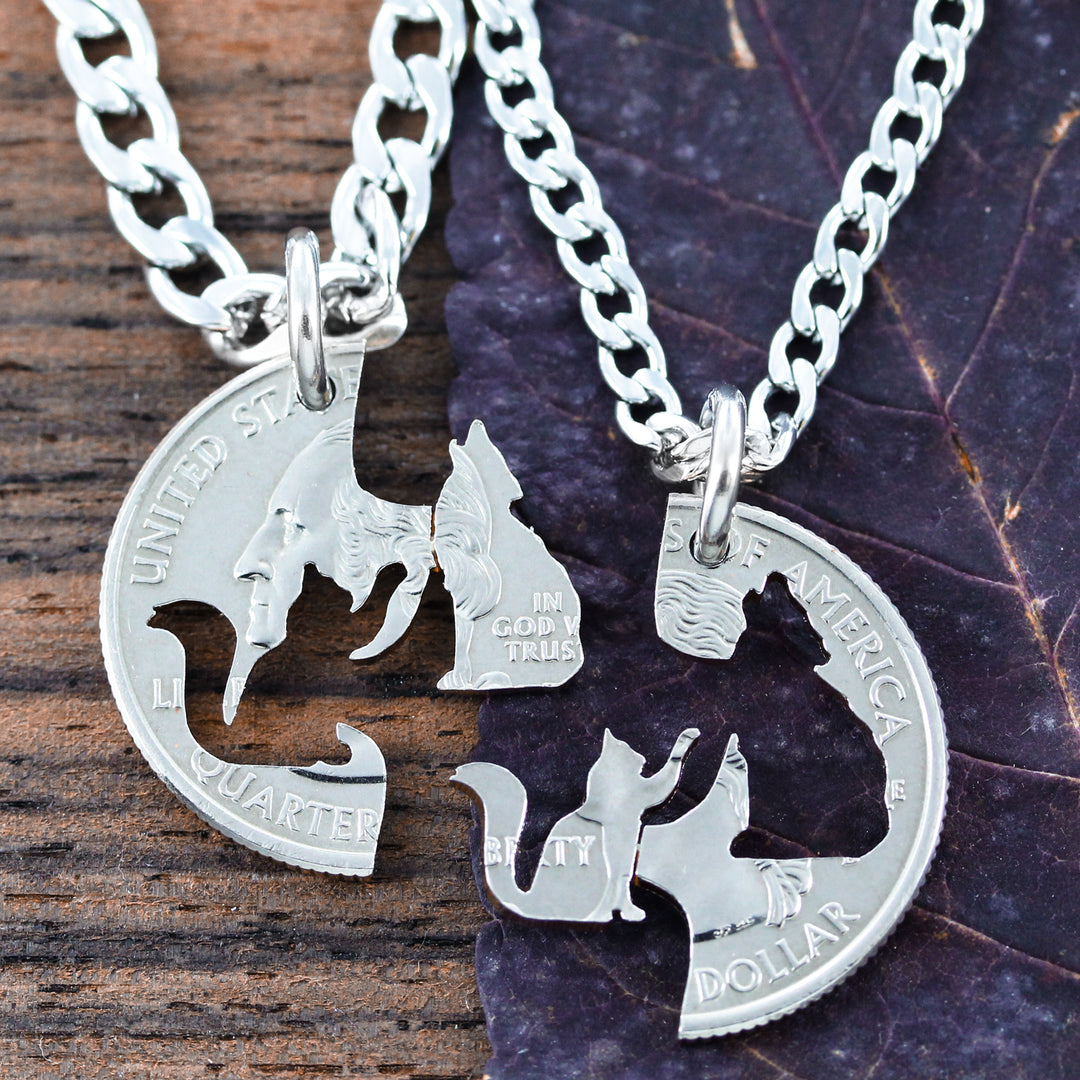 Wolf bff necklaces on sale