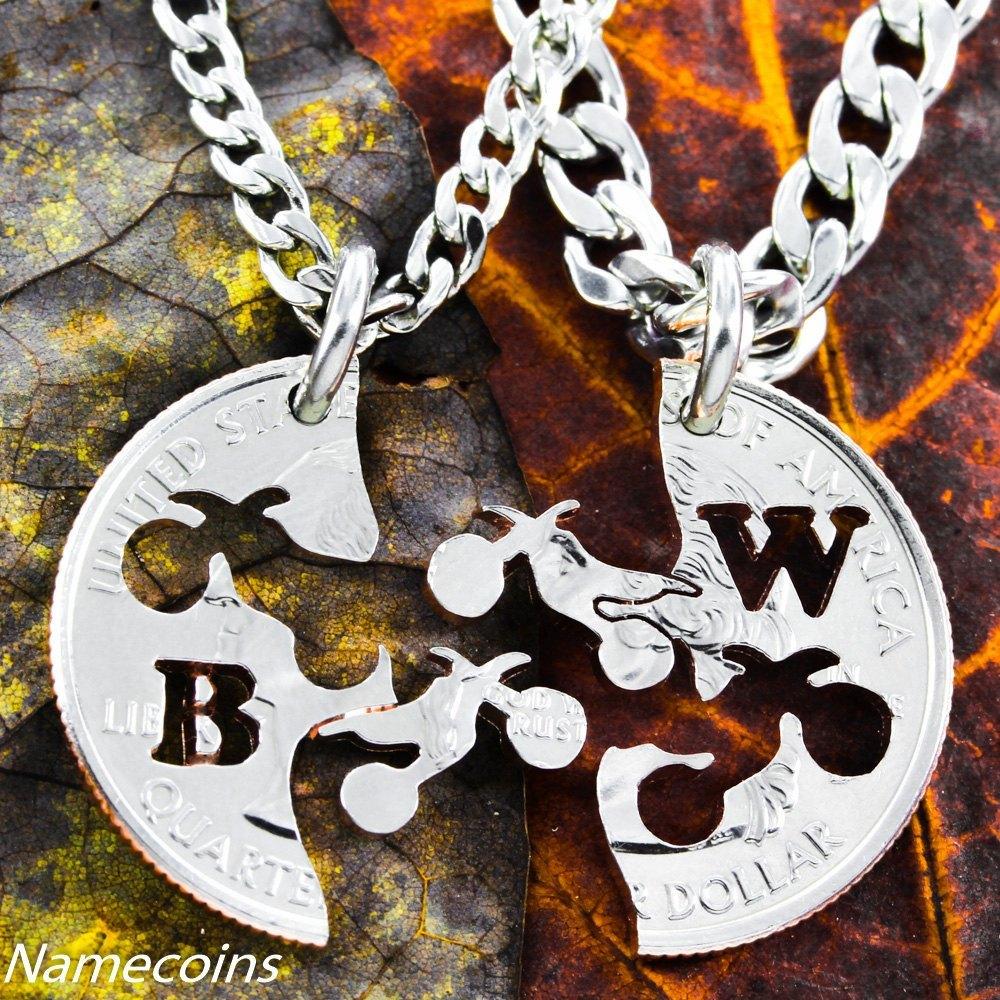 Dirt Bike Jewelry, Custom with Your Initials – Namecoins