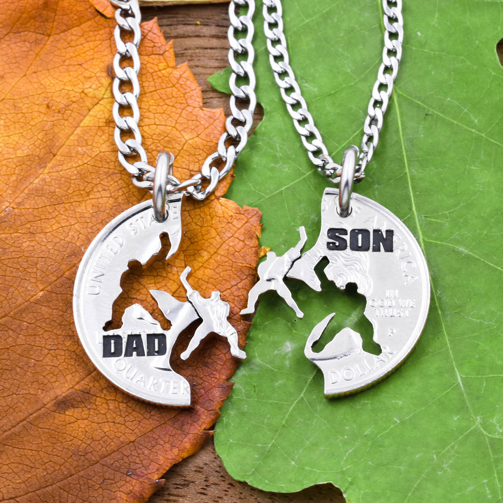 Father and son hot sale matching gold chains