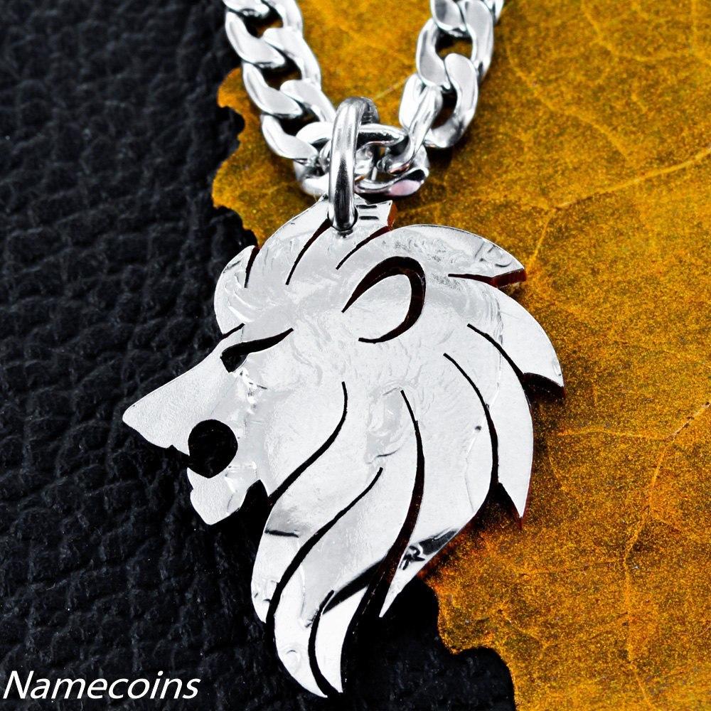Lion Necklace, Coin Jewelry – Namecoins - Main Image