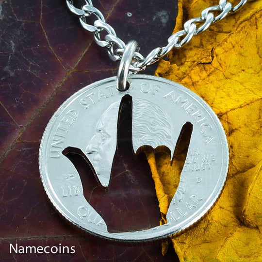 Asl i love you necklace shop