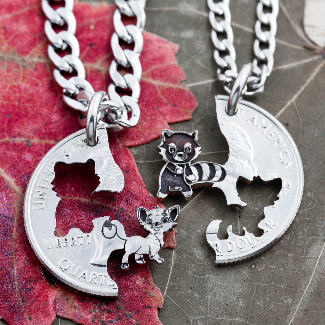 Panda friendship necklace deals