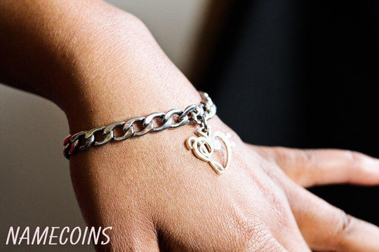 Flat charm bracelet store