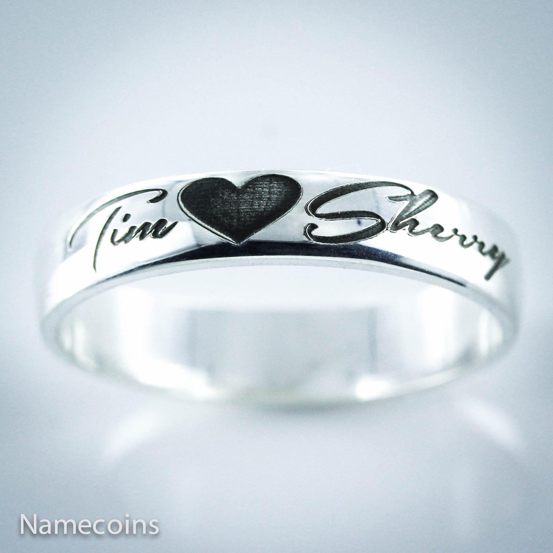 Silver Couple Rings Buy Online | Pair Rings For Couples In Silver
